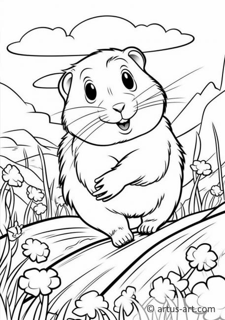 Lemming Coloring Page